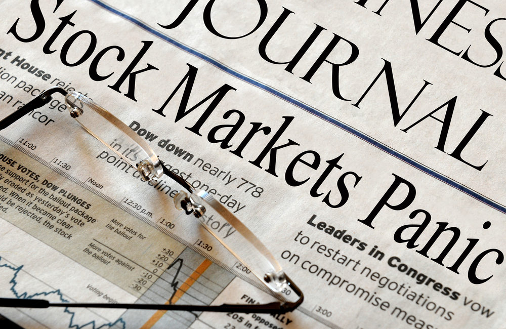 Stock Markets Panic Newspaper