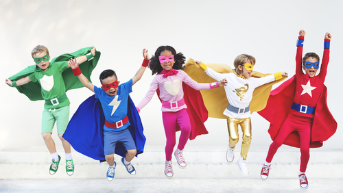 Superhero kids