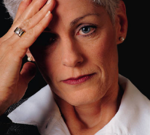 Older Concerned Woman