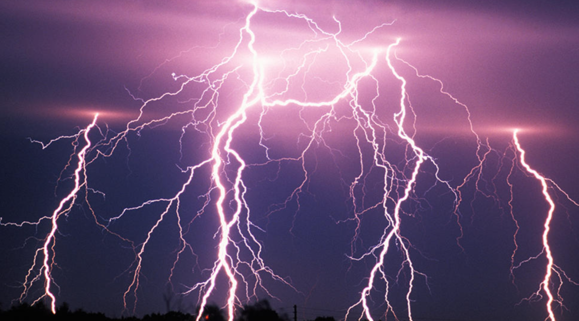 lightning bolts